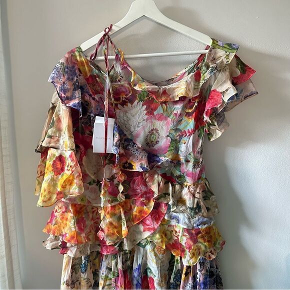 Zimmermann Wonderland Flouce Dress - Picture 5 of 15